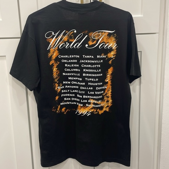 Vintage 1994 Michael Bolton World Tour Concert Tshirt - Picture 7 of 15